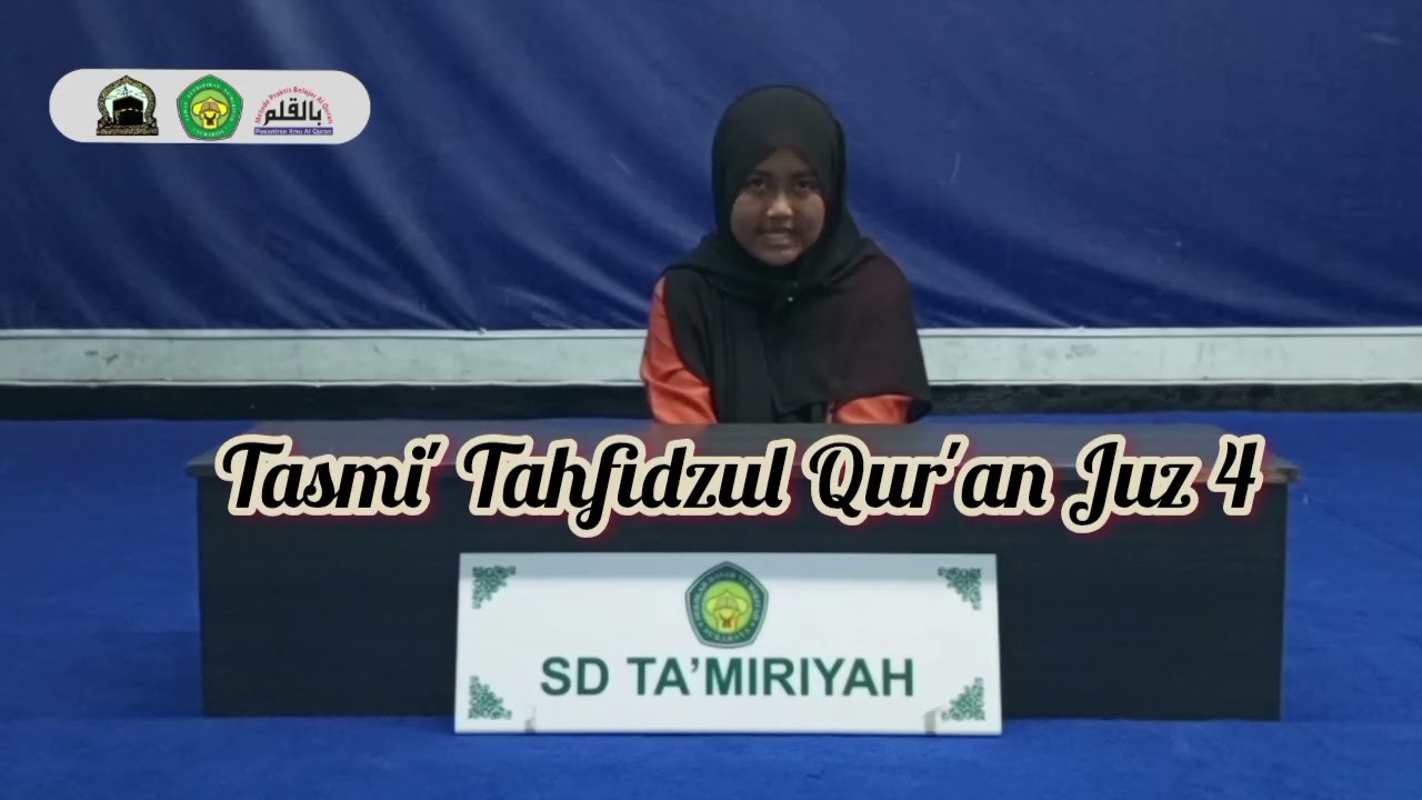 Tasmi' Tahfidzul Qur'an Juz 4 Ananda Nayla Alifa Putri SD Ta'miriyah Surabaya 