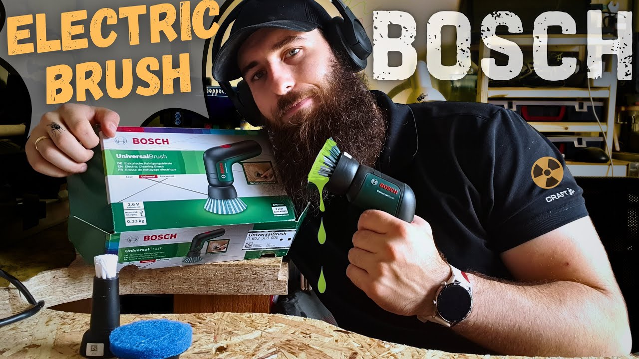 Bosch 3.6V UniversalBrush Electric Cordless Cleaning Brush Review