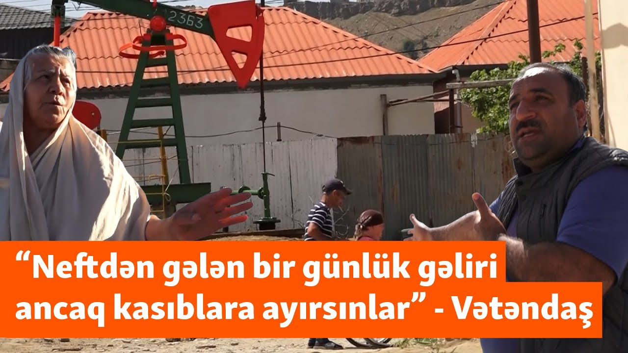 “Prezident görmür deyə “bolota” qalsın” - Neftlə çirklənmiş ərazidə yaşayanlar narazıdır