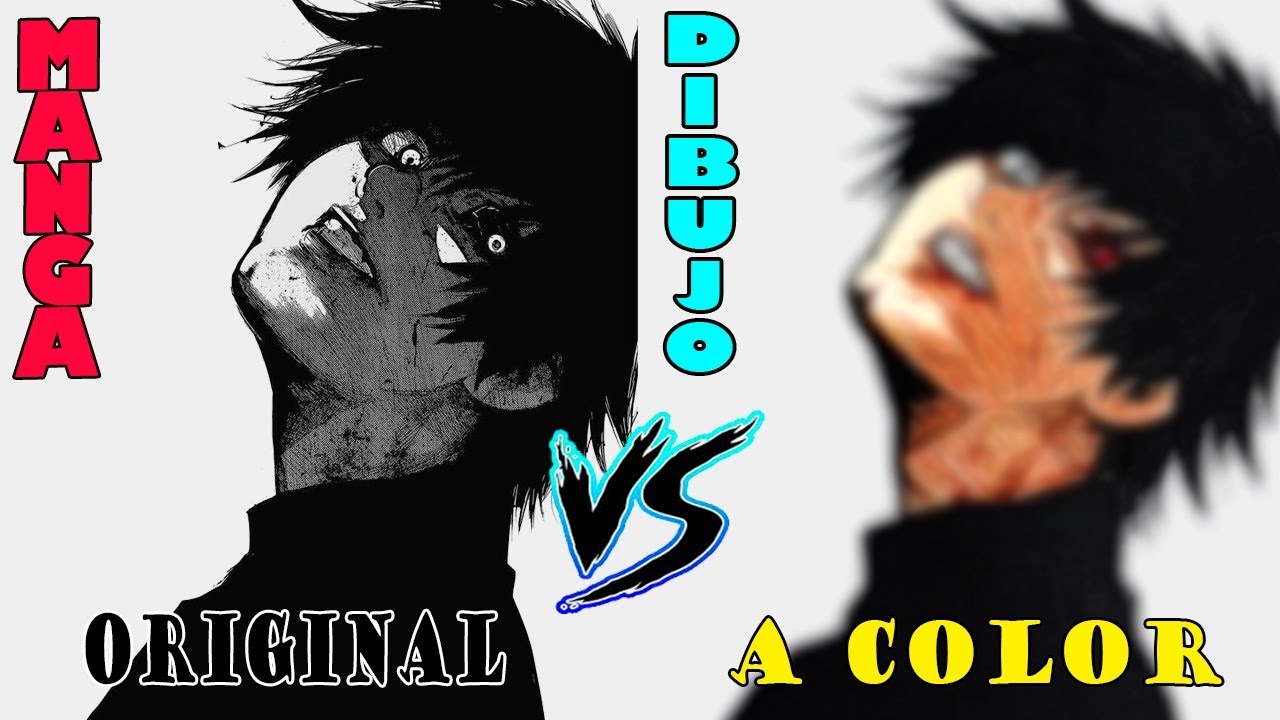 ¿Original (manga) o color? Como dibujar a Kaneki Ken BLACK REAPER | Tokyo Ghoul:re