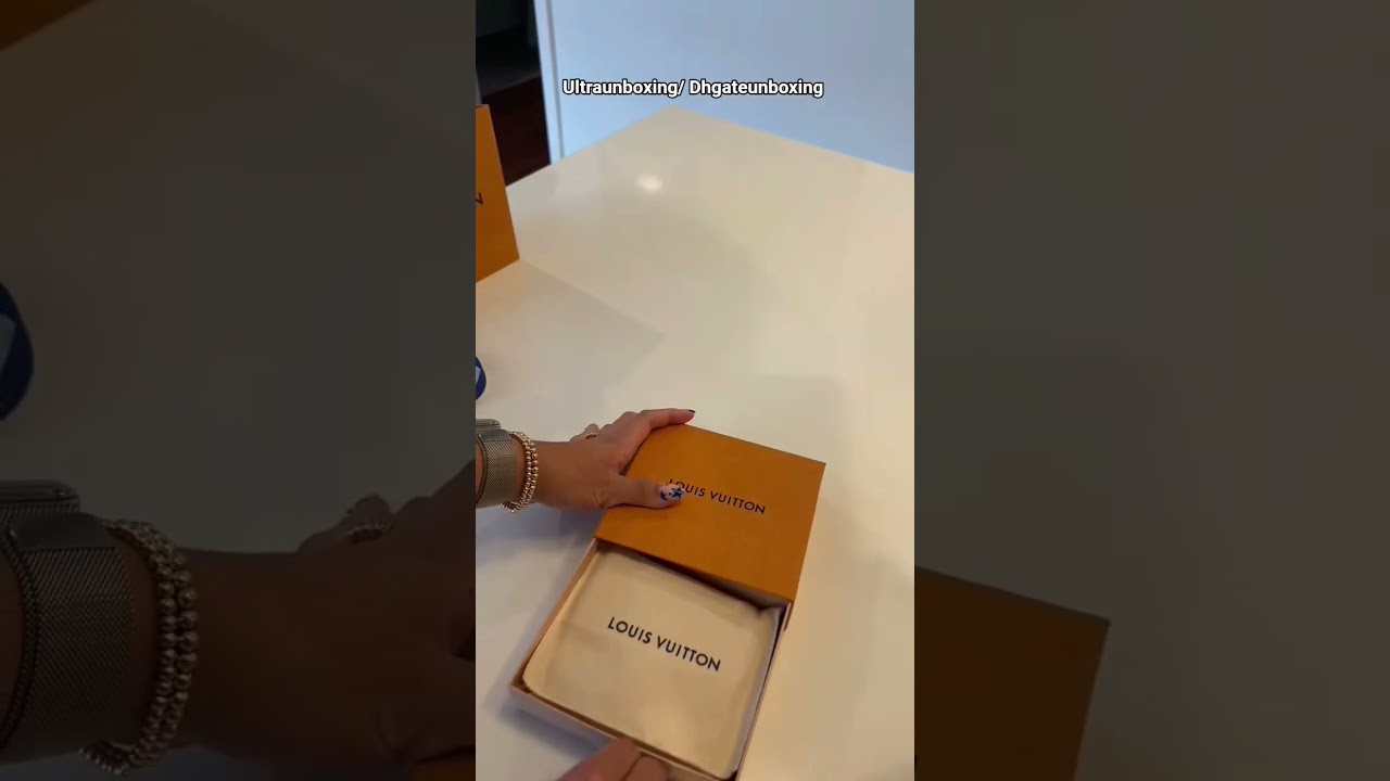Louis Vuitton victorine wallet unboxing with me 😍 soo pretty 🥰 Link on bio ♥️