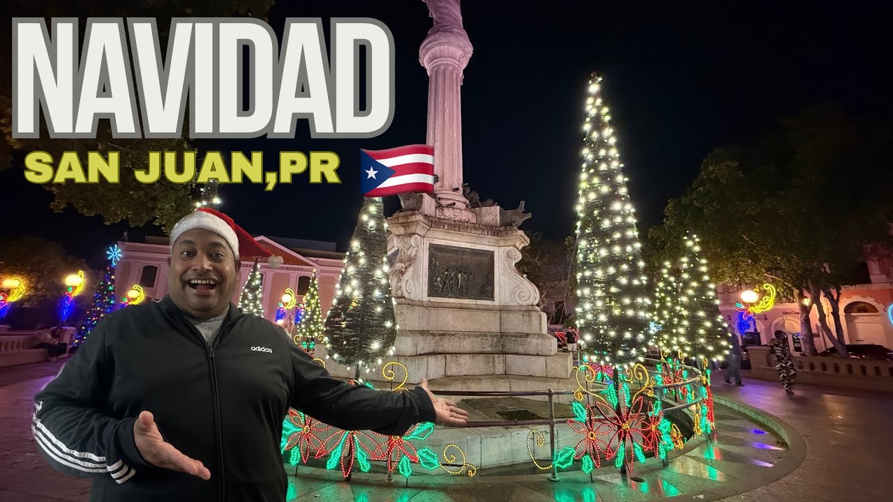 Llegaron las Navidades a San Juan, Puerto Rico 🇵🇷!!