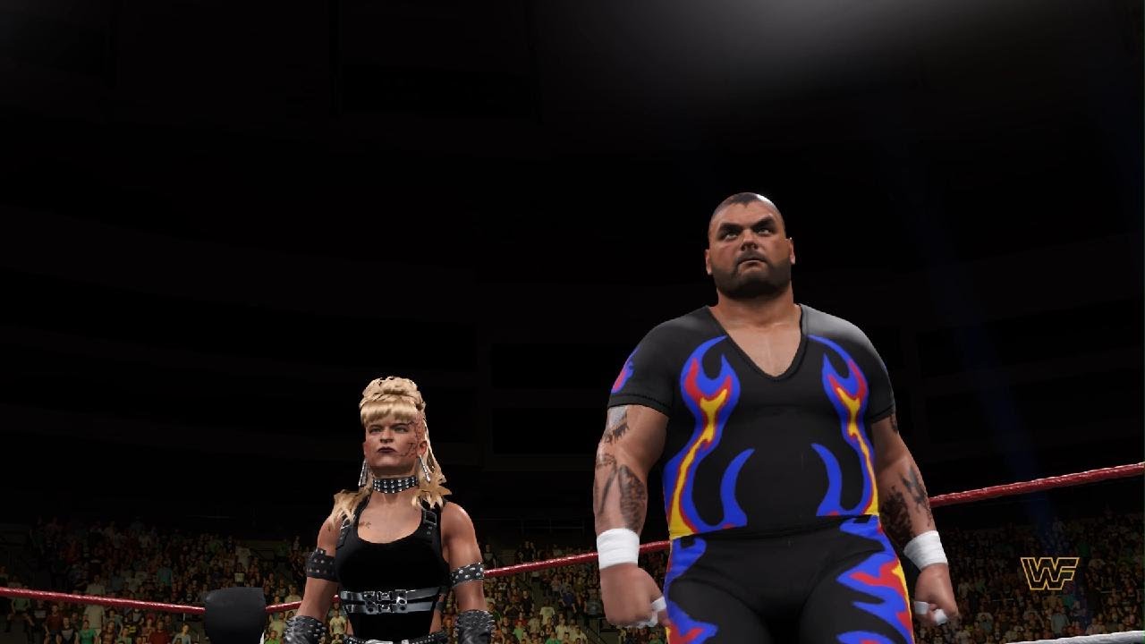 Bam Bam Bigelow & Luna vs Doink & Ink The Clown WrestleMania 10