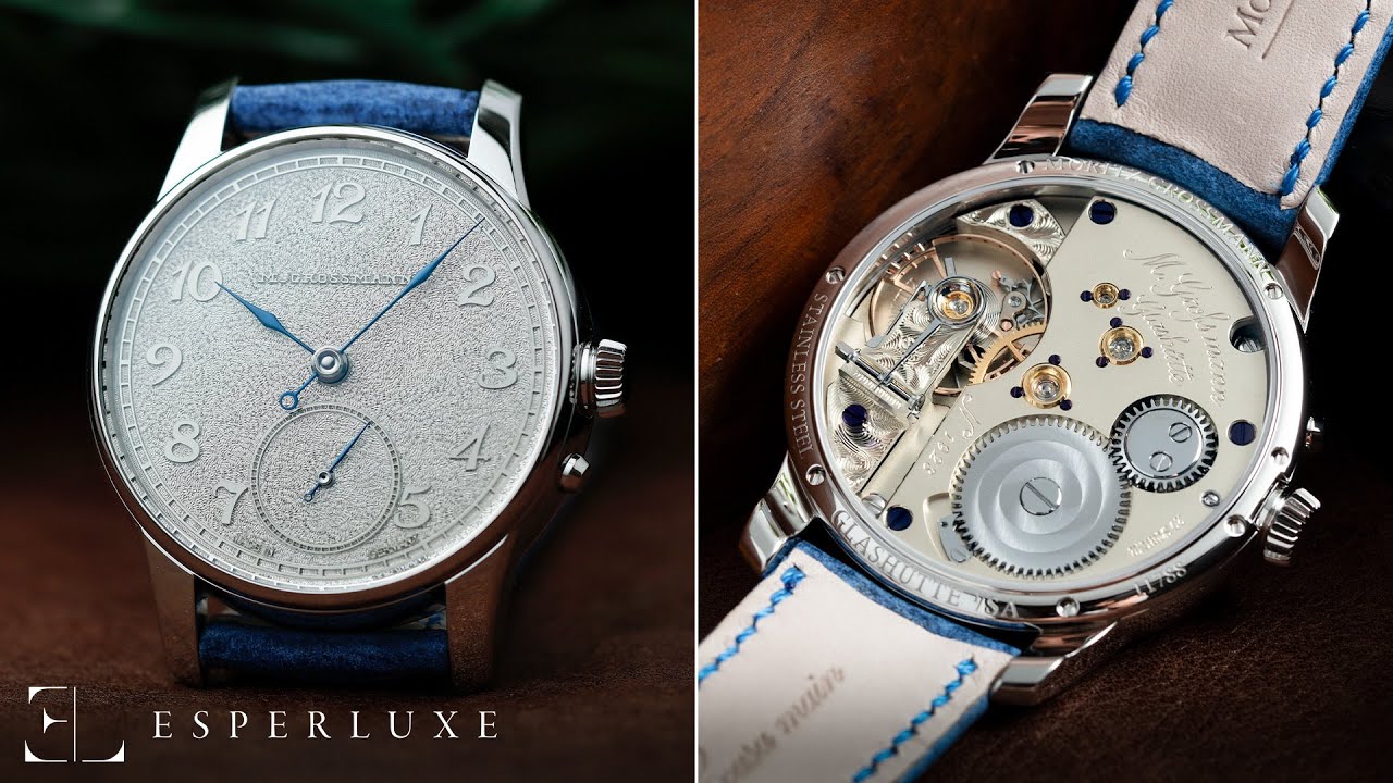 A Hand-Engraved Dial Like No Other! Discover The Moritz Grossmann Benu Tremblage
