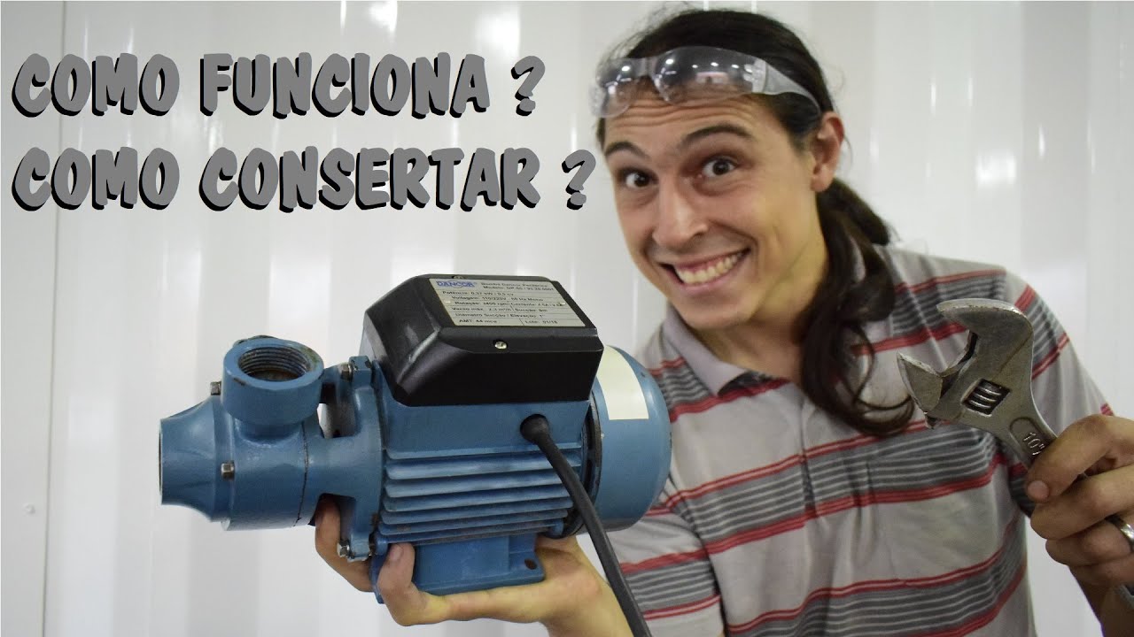 Como funciona e como consertar uma bomba d'água