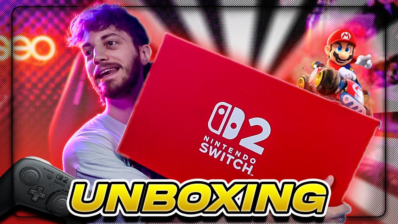NINTENDO SWITCH 2: Unboxing grattato [ilMasseo]