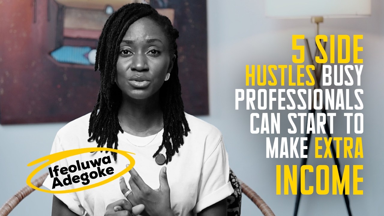 5 Side Hustles Busy Professionals Can Start to Make Extra Income.
