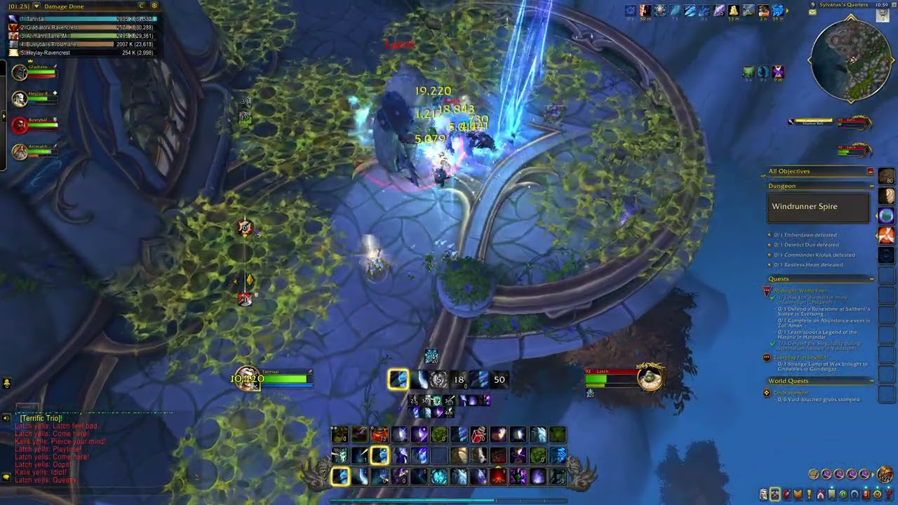 Windrunner Spire Mythic Dungeon WOW midnight