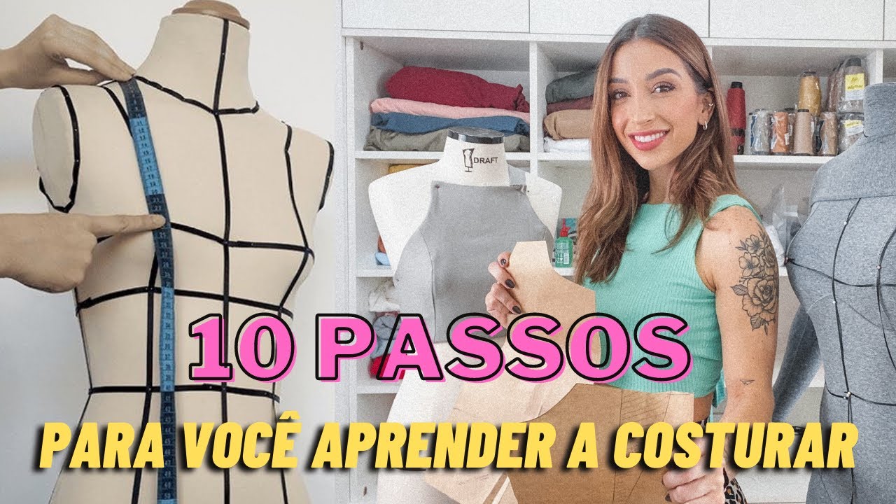 10 dicas para voc&ecirc; finalmente costurar suas pr&oacute;prias roupas