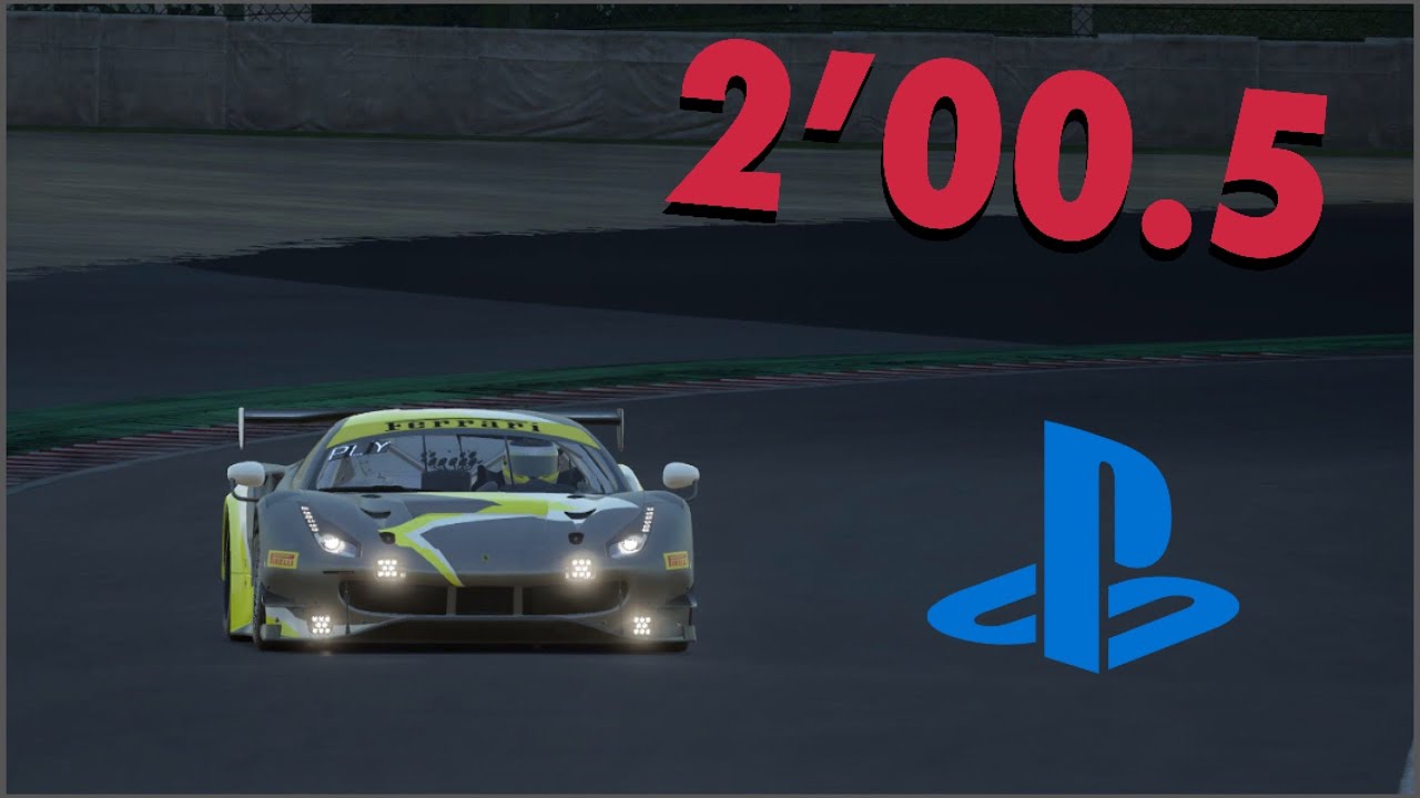 ACC PS5 - Suzuka 2&rsquo;00.5 Ferrari 488 Evo