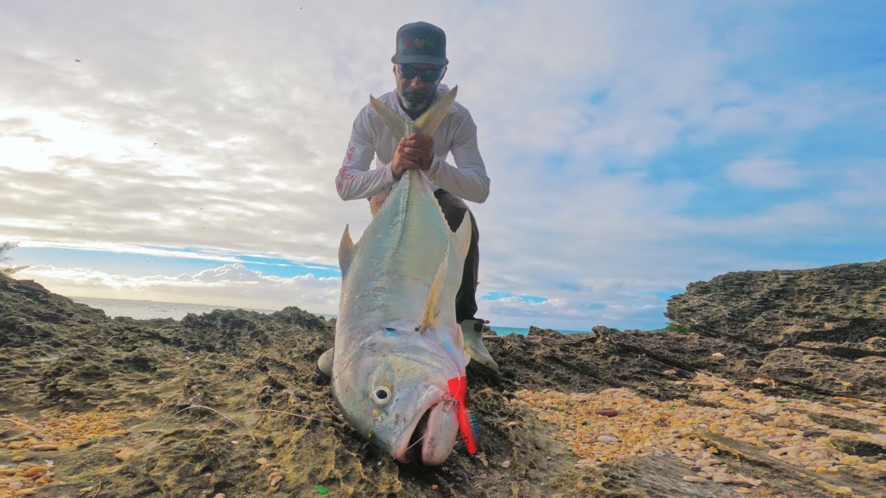 54lb Jack EXPLODED on My Popper — Land-Based PB Chaos!