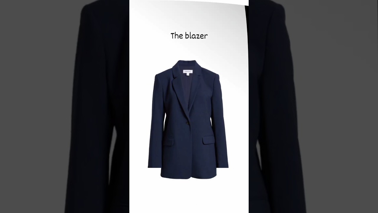 Stylish Outfit Idea 💙 Blazer + Pants Look | Fashion Shorts 🔥