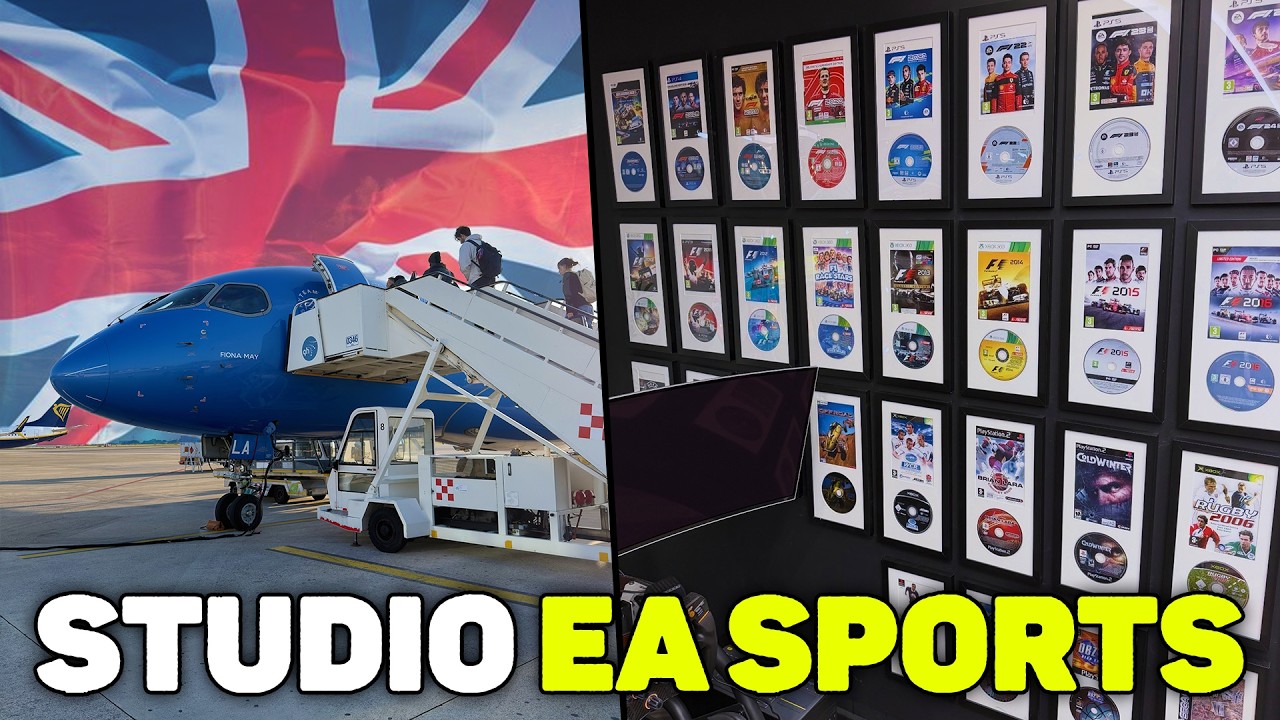 VADO IN REGNO UNITO PER LAVORARE con EA SPORTS F1! 🤩