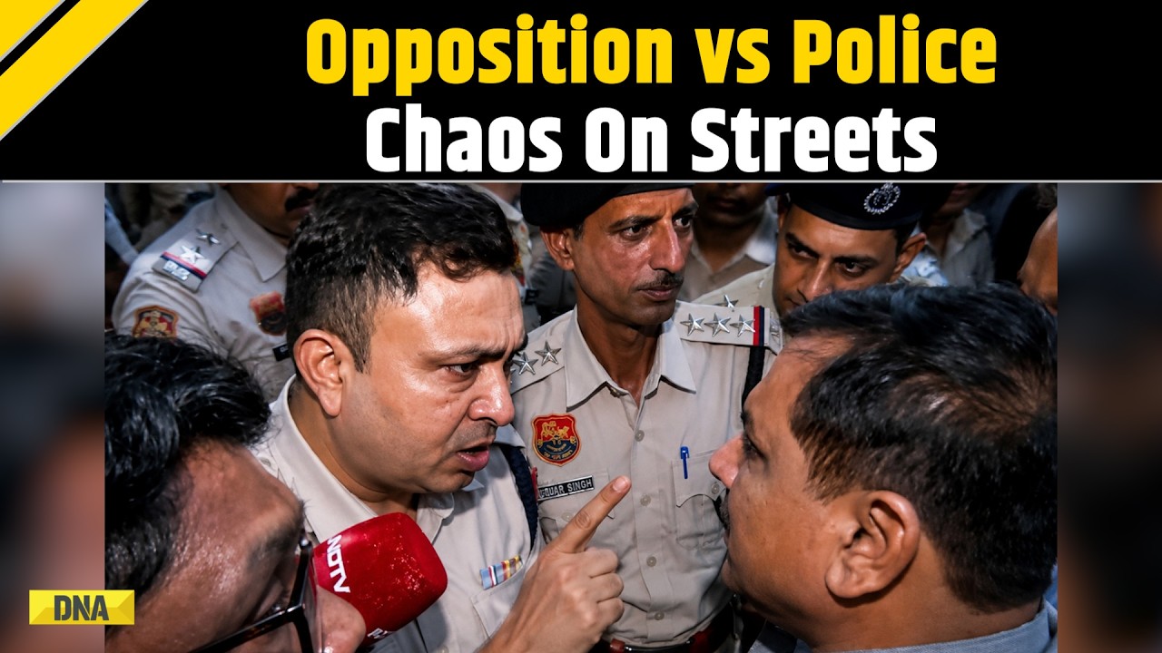 CJP Protest: Heated Exchange Between Opposition MPs & Police, Full Un-Cut Video | Sonam Wangchuk