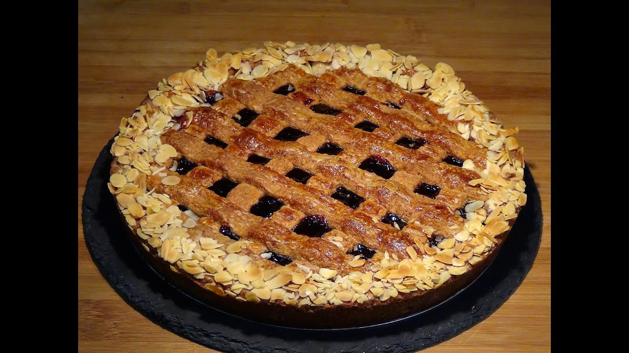 Receta Tarta Linzer o Linzer Torte - Recetas de cocina, paso a paso, tutorial. Loli Domínguez.