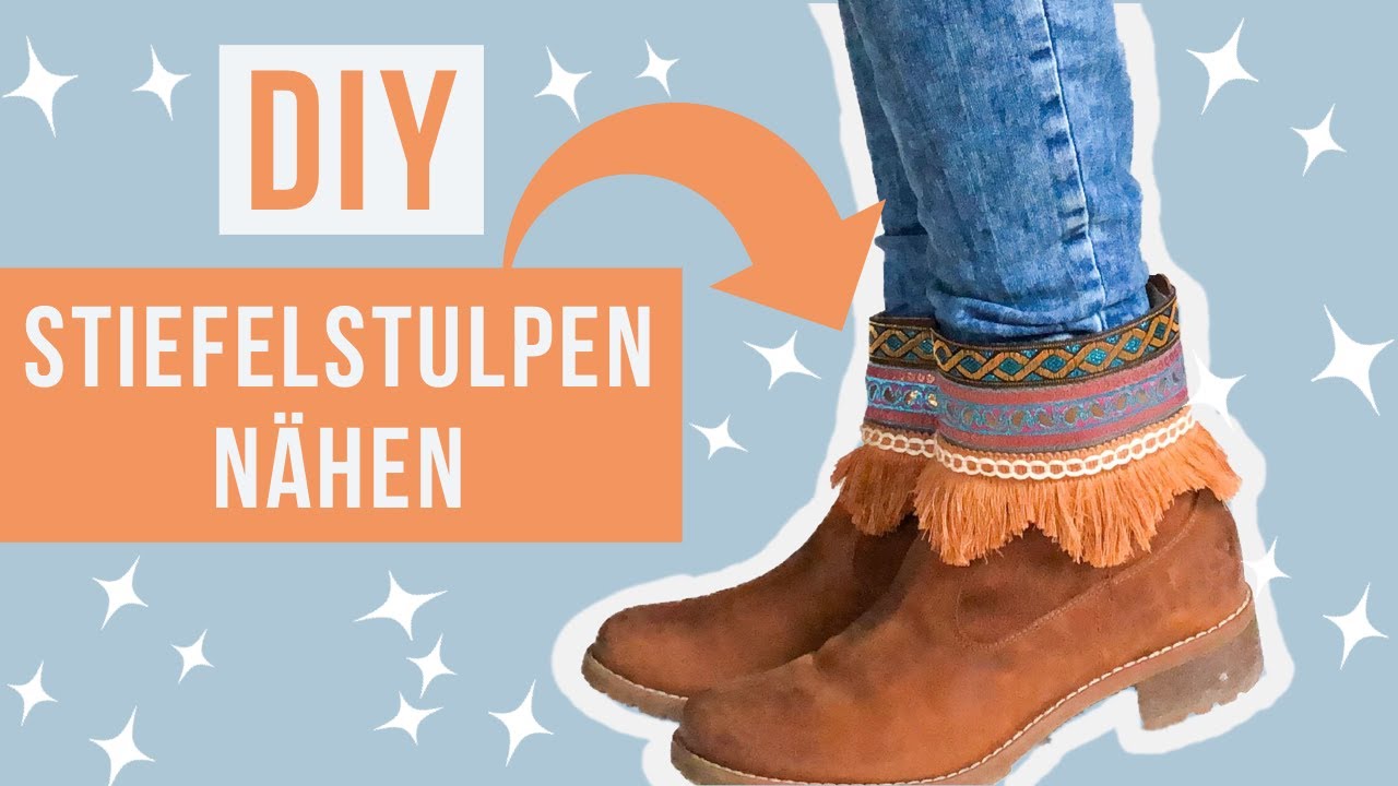 DIY Stiefelstulpen nähen, schnell und einfach
