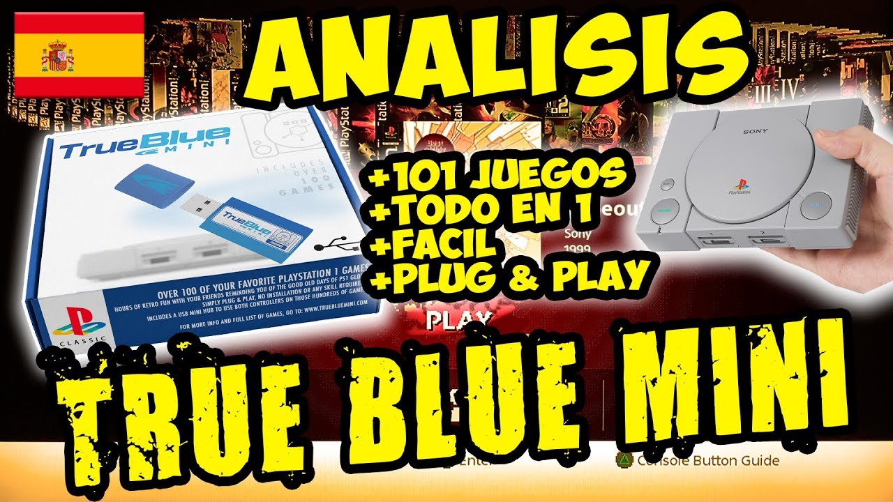 TRUE BLUE MINI Review en ESPA&Ntilde;OL  PS CLASSIC