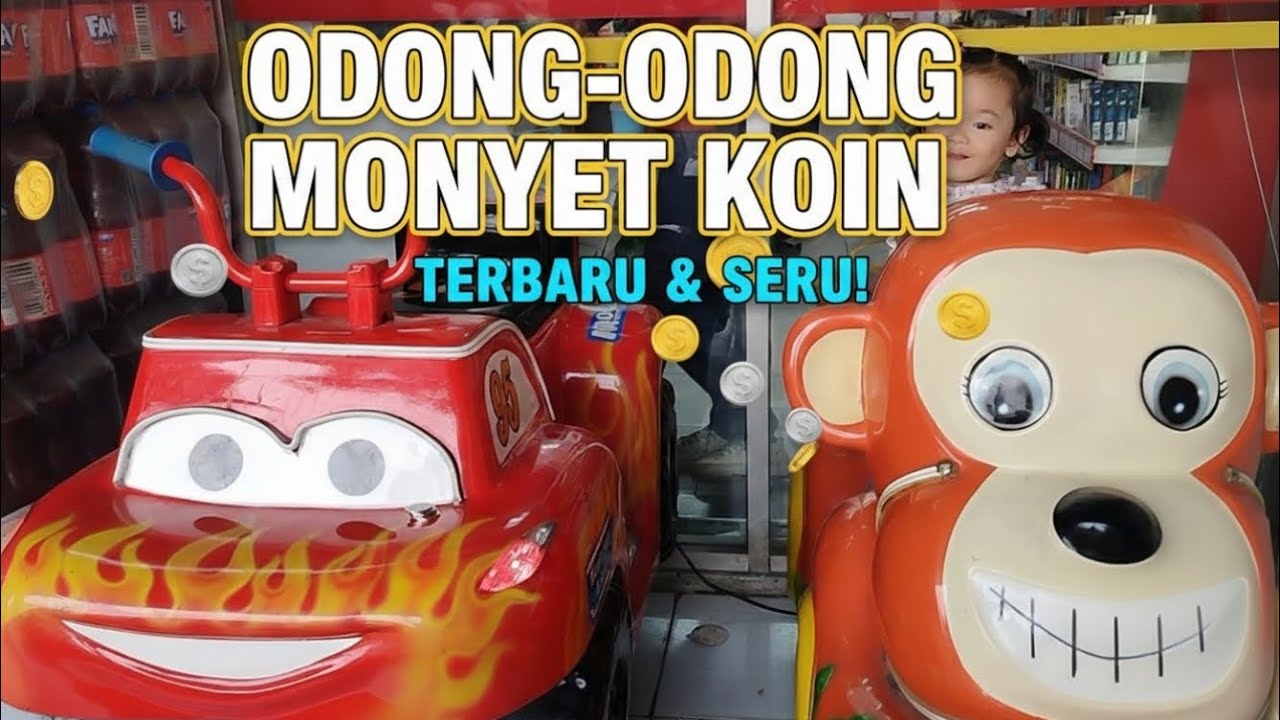 Weekend Vlog #004 Odong odong koin Monyet seruuu!!!