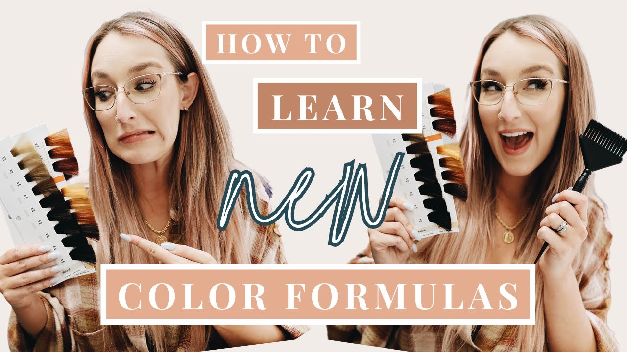 Why you should SWATCH Hair Color Formulas & How to Learn a New Color Line | Gray & Silver Haircolor