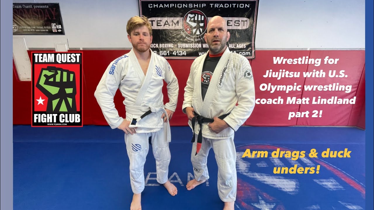 Wrestling Fundamentals for Jiujitsu Part 2! Stance, Arm Drags, Duck Unders, Foot Work.