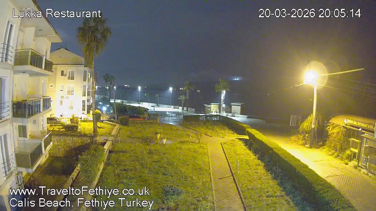 Webcam Live from Calis Beach, Fethiye Turkey | Fethiye webcam