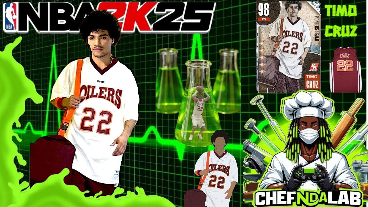 The Realest Timo Cruz NBA 2k25 Face Creation (Chef's Edition) 💪🏾🔥🔥