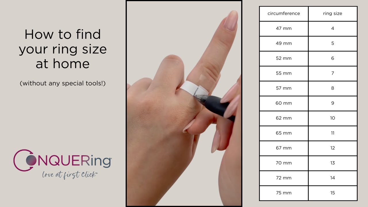 How to Find Your Ring Size at Home (No Jeweler, No Tools!) | CONQUERing Jewelry