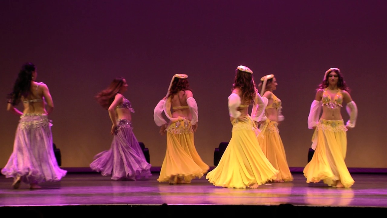 Cie Glam'orient muwashahat dance لما بدا يتثنى