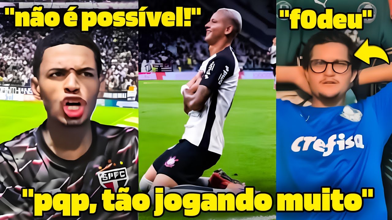 😂RIVAIS FICAM EM CHOQUE E PREOCUPADOS COM O CORINTHIANS!