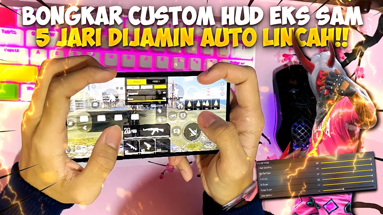 LINCAH KARENA DPI? BONGKAR COSTUM HUD 5JARI EKS SAM!! DIJAMIN YANG NONTON JADI LINCAH🤣