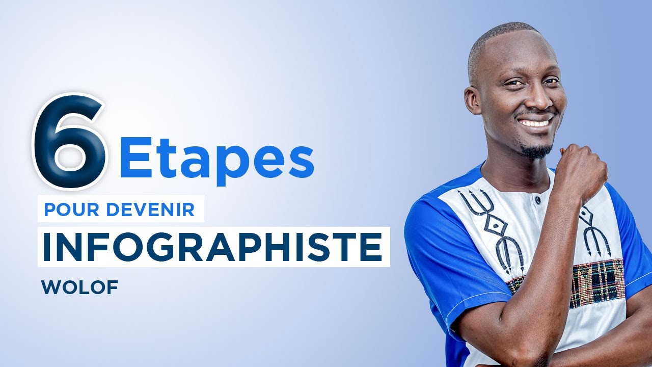 6 ETAPES POUR DEVENIR INFOGRAPHISTE - WOLOF
