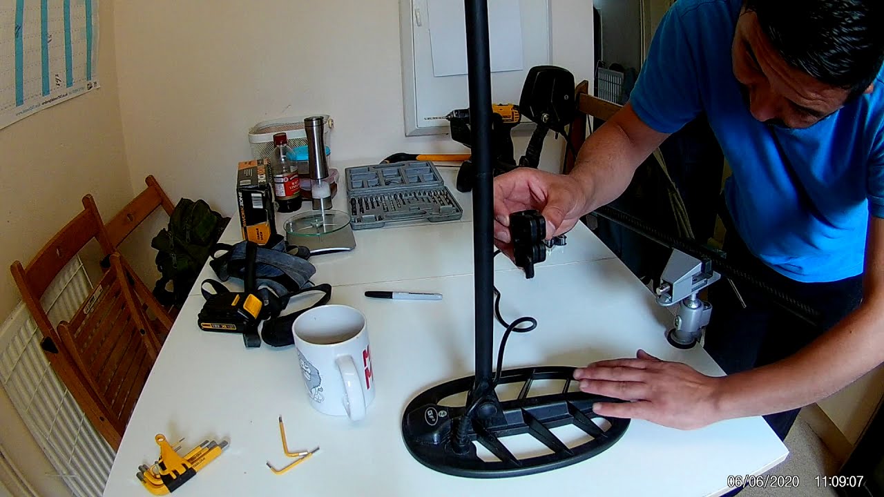 Teknetics T2 GOLDFINDER GF2 cabon fiber part1