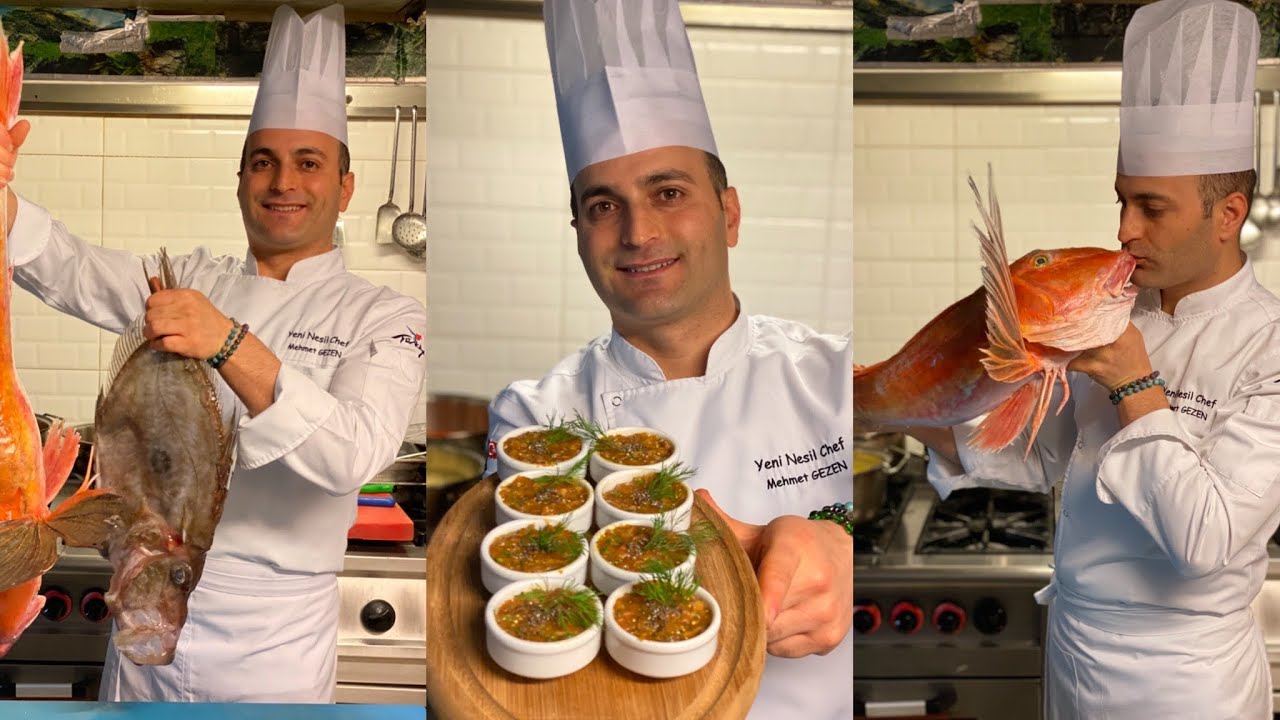 TASTY FISH RECIPES WITH CHEF MEHMET GEZEN. Bu  balık tarifleri başka yerde yok.