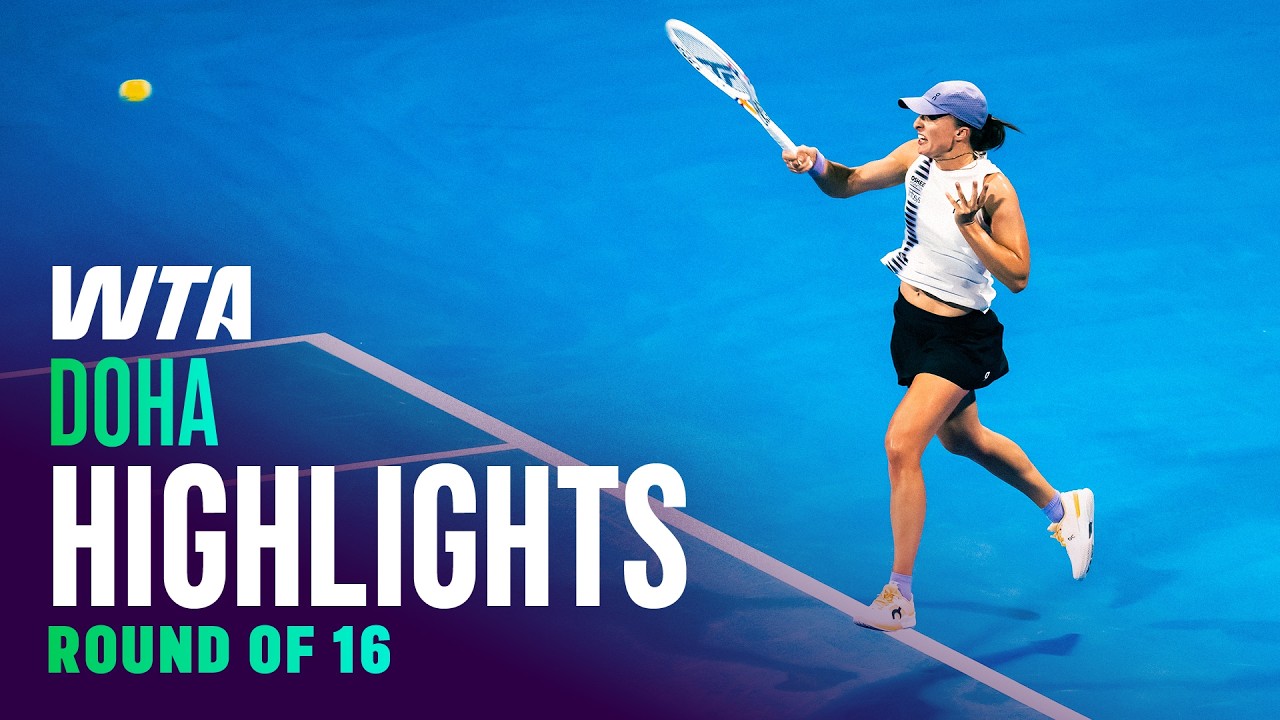 Round of 16 in Doha featuring Swiatek, Mboko, Rybakina and more | WTA Match Highlights