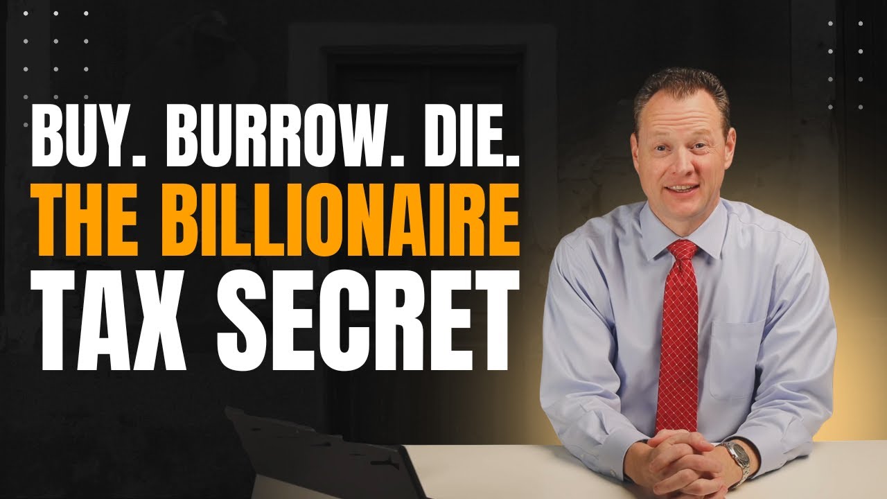 How the Rich Avoid Taxes LEGALLY (Buy, Borrow, Die Explained)