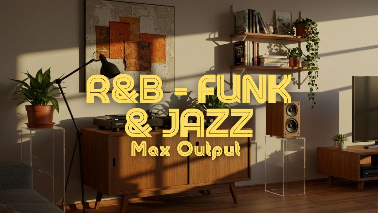 Music to Power Through Your Tasks | R&B & Funk & Jazz | Max Output Mode