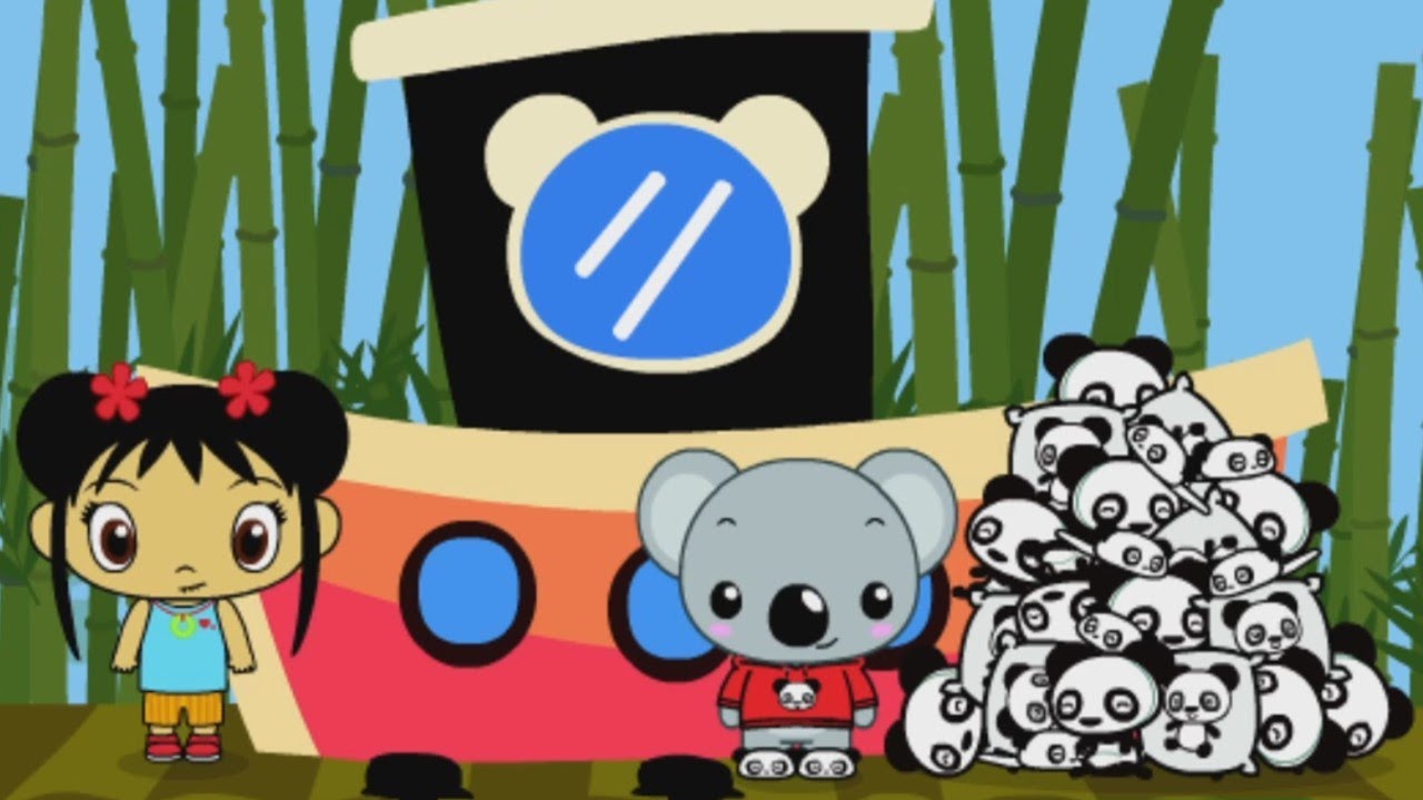 Kai-Lan - ТУАЛЕТНЫЙ ПУСК ТОЛИ (стиль экрана просмотра)