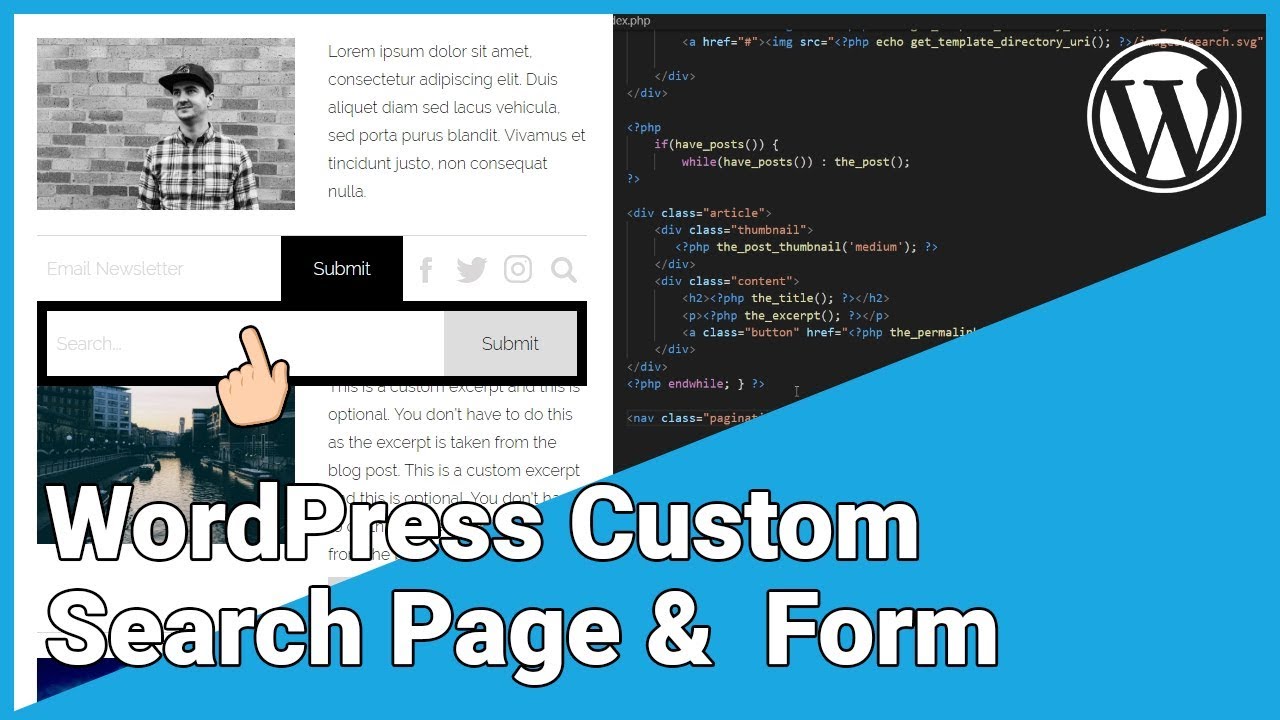 How to create a WordPress Custom Search Page & Form