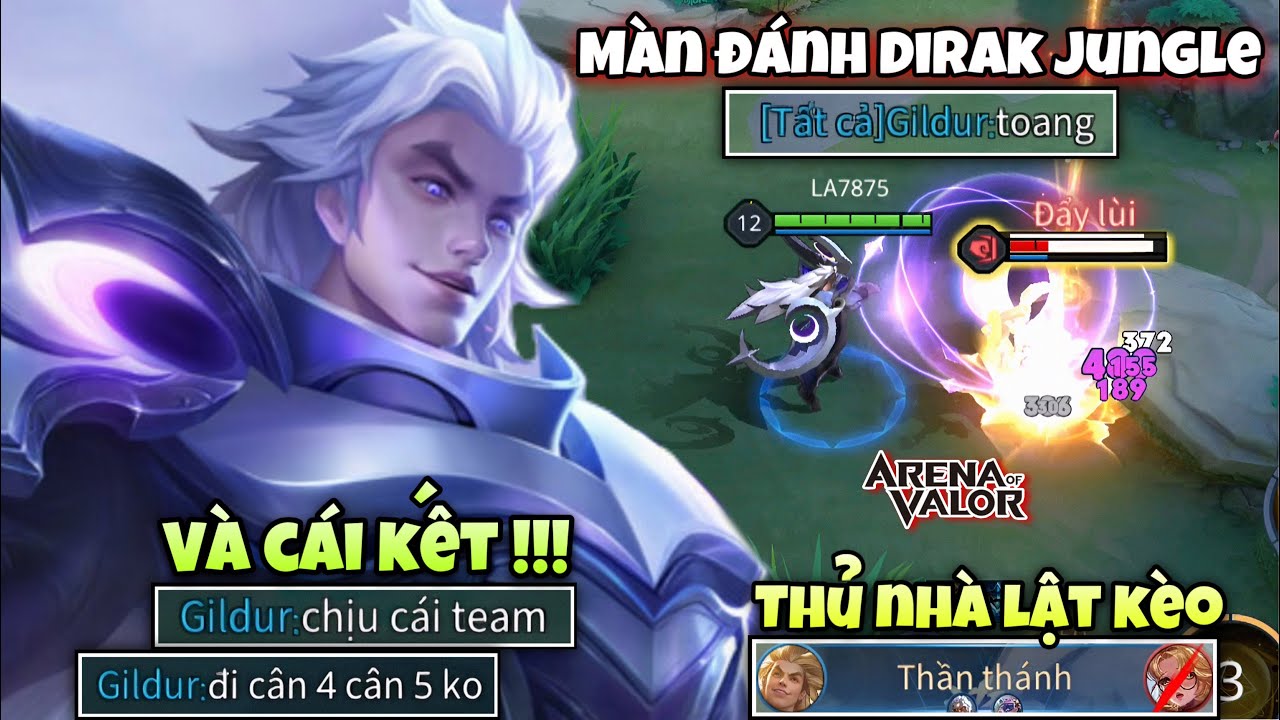 Trận Đấu Siêu Căng Khi Đang Thắng Thành Thua Và Cái Kết Thủ Nhà Lật Kèo Bằng Dirak Đi Rừng !!!