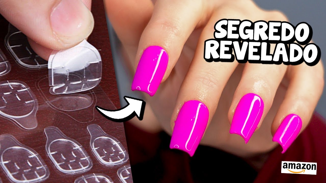 PQ O ADESIVO DE UNHAS FICA FEIO NAS UNHAS POSTIÇAS?  + alta durabilidade