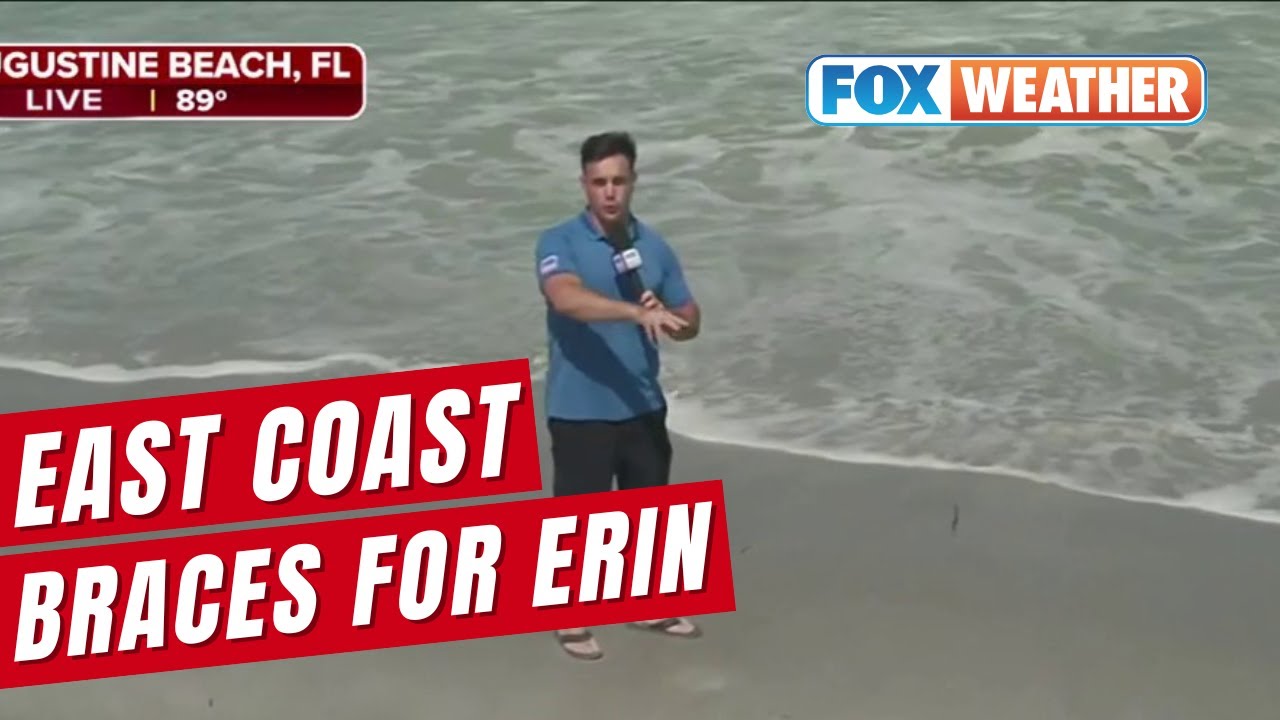 Hurricane Erin Is Expected To Slam The East Coast With Strong Waves And Wind