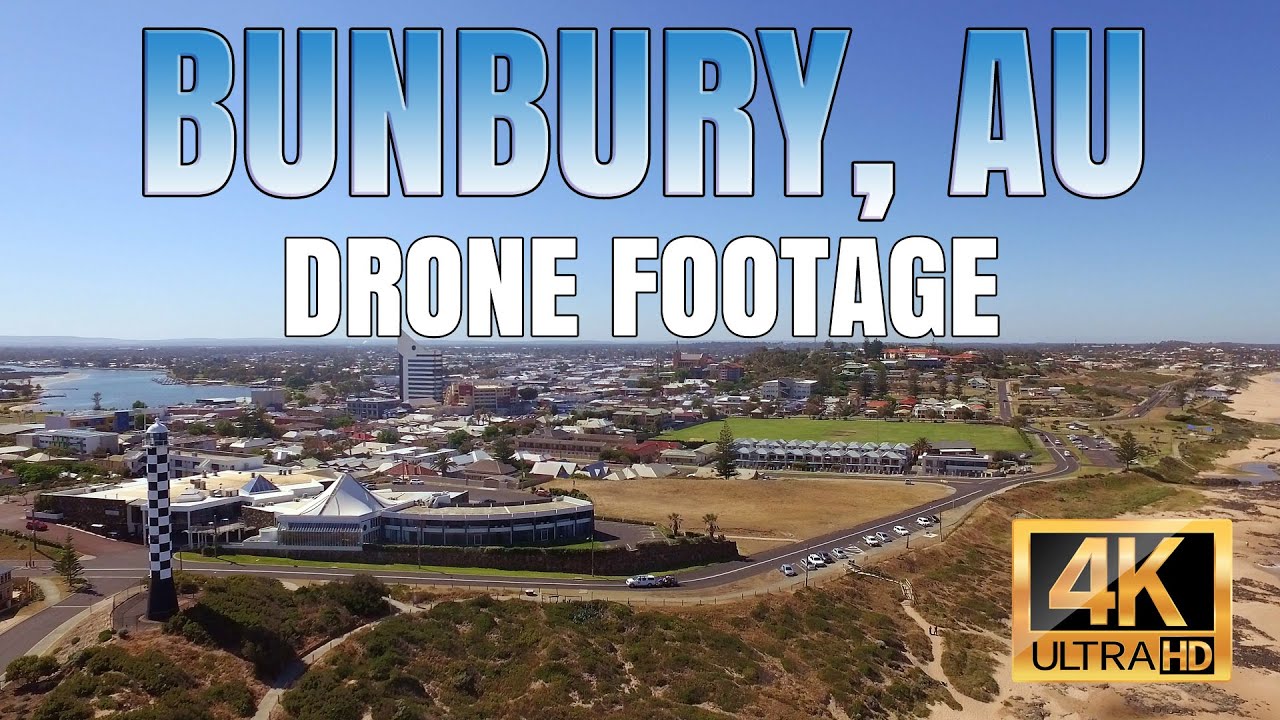 BUNBURY Western Australia - DRONE FOOTAGE