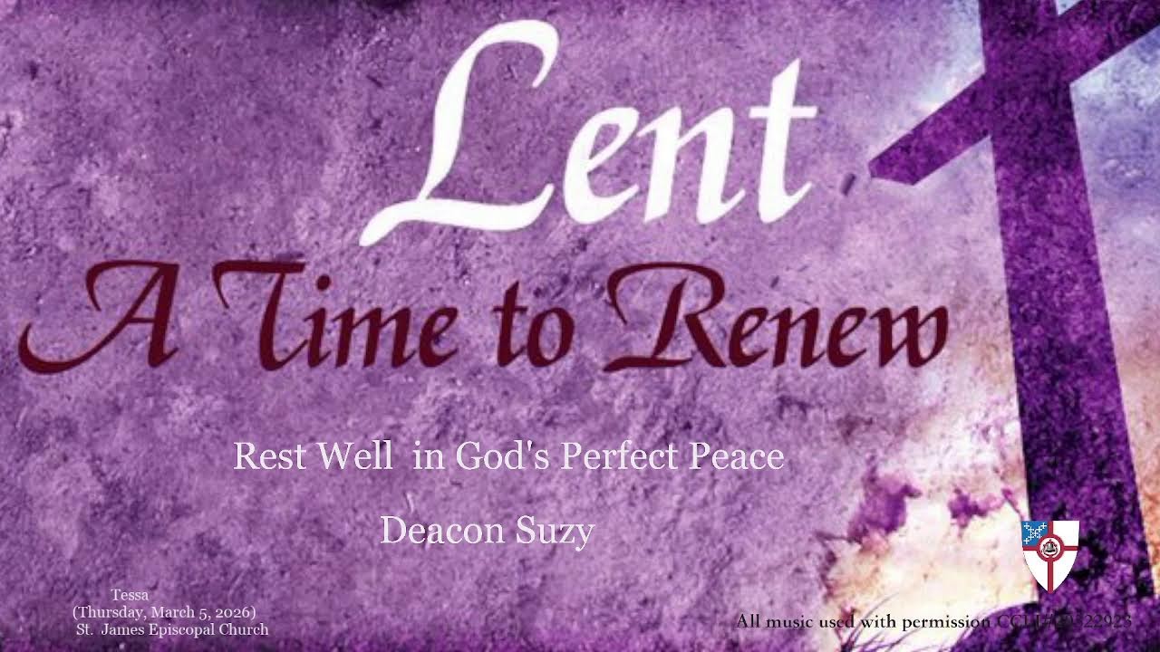 Compline: Thursday after the Second Sunday in Lent | 3-5-26