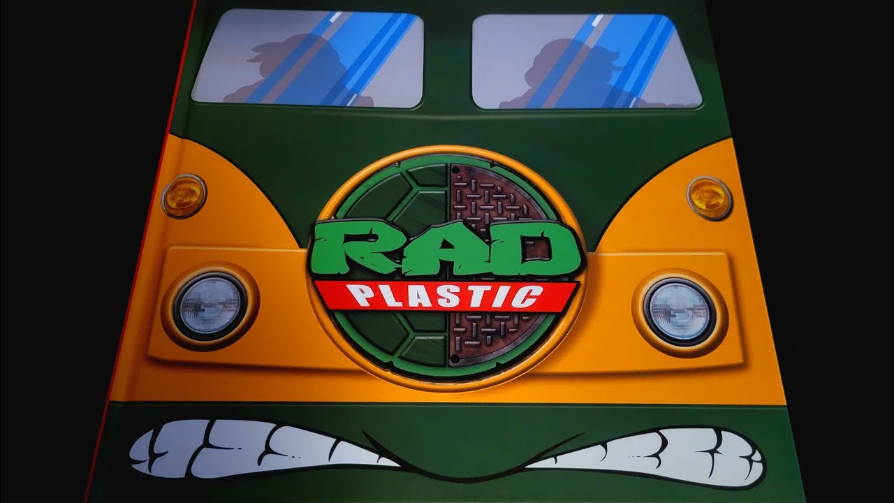 Rad Plastic: Ninja Turtles Toy History.  ASMR Soft Spoken Flip Through