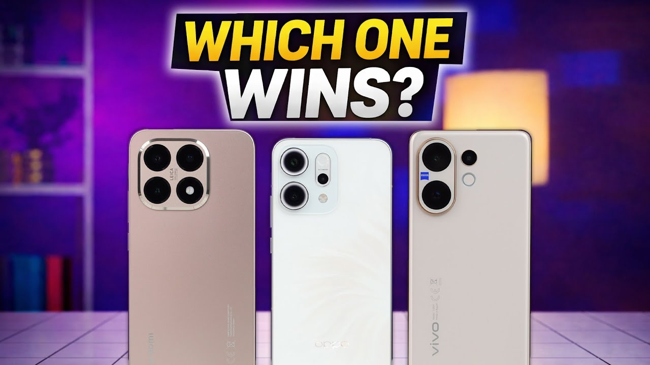Xiaomi 15T vs Reno 14 vs Vivo V60 — Which One Wins in 2025?