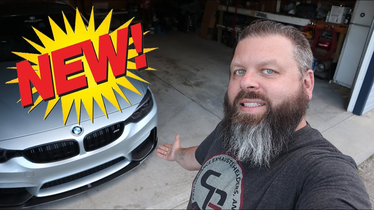F80 M3 Carbon Fiber Front Splitters and Lip Installation
