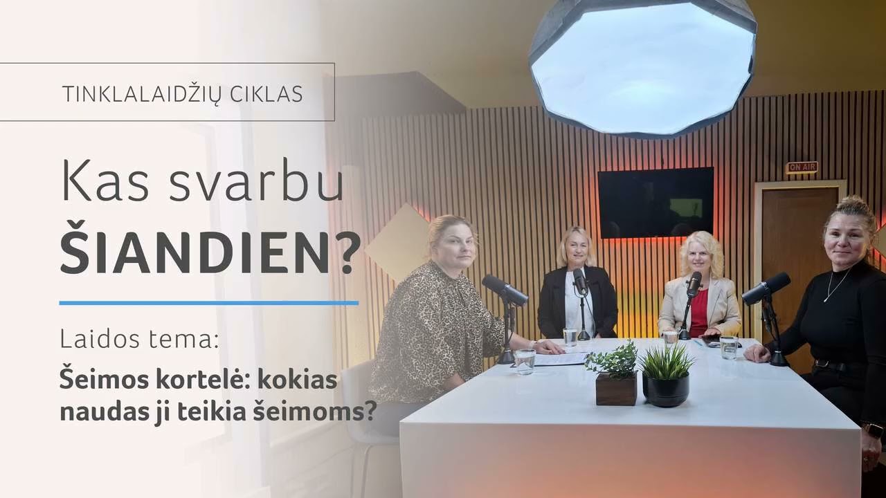Šeimos kortelė: kokias naudas ji teikia šeimoms?