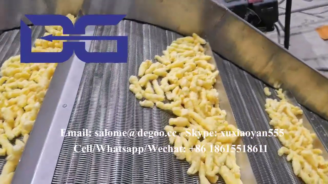 Cheetos Puffs Cheese Corn Chips Machine Manufacturer Cheese Corn Snacks Curls Production Line