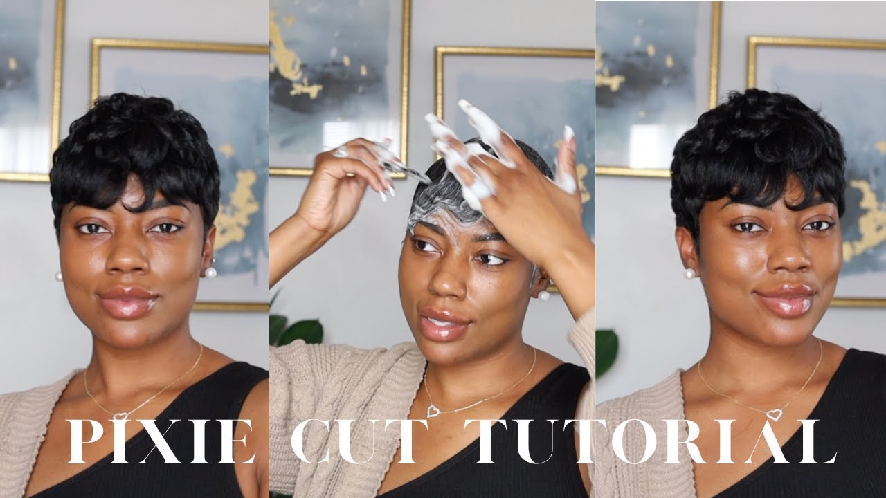 PIXIE CUT TUTORIAL: CUT, RELAX, MOLD & STYLE