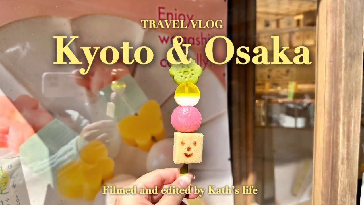 3 Days Exploring Kyoto & Osaka |Spring | Shopping, Eating | Kiyomizudera, Yasaka Pagoda, best Hotel